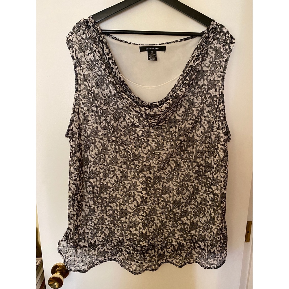 Woman's Special Occasion Blouse Size 2X!